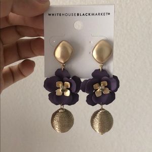 Flower earrings